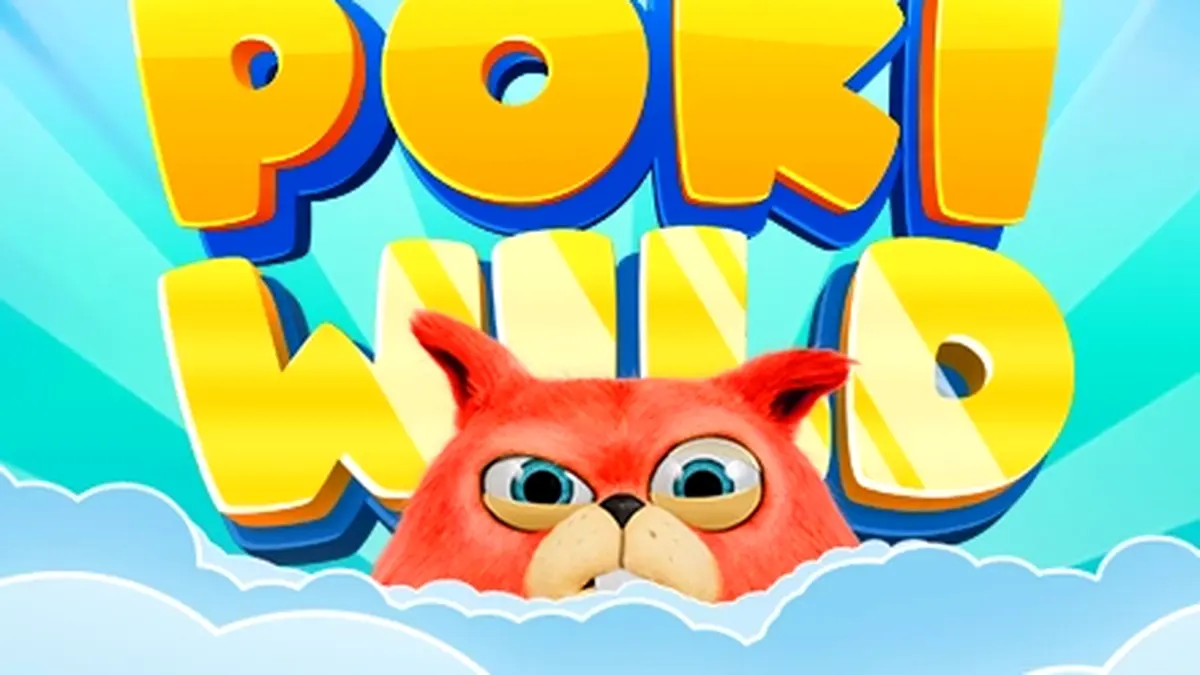 Isang masayang visual ng Poki Wild slot game na nagpapakita ng makulay na reels.